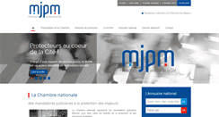 Desktop Screenshot of chambre-mjpm.fr